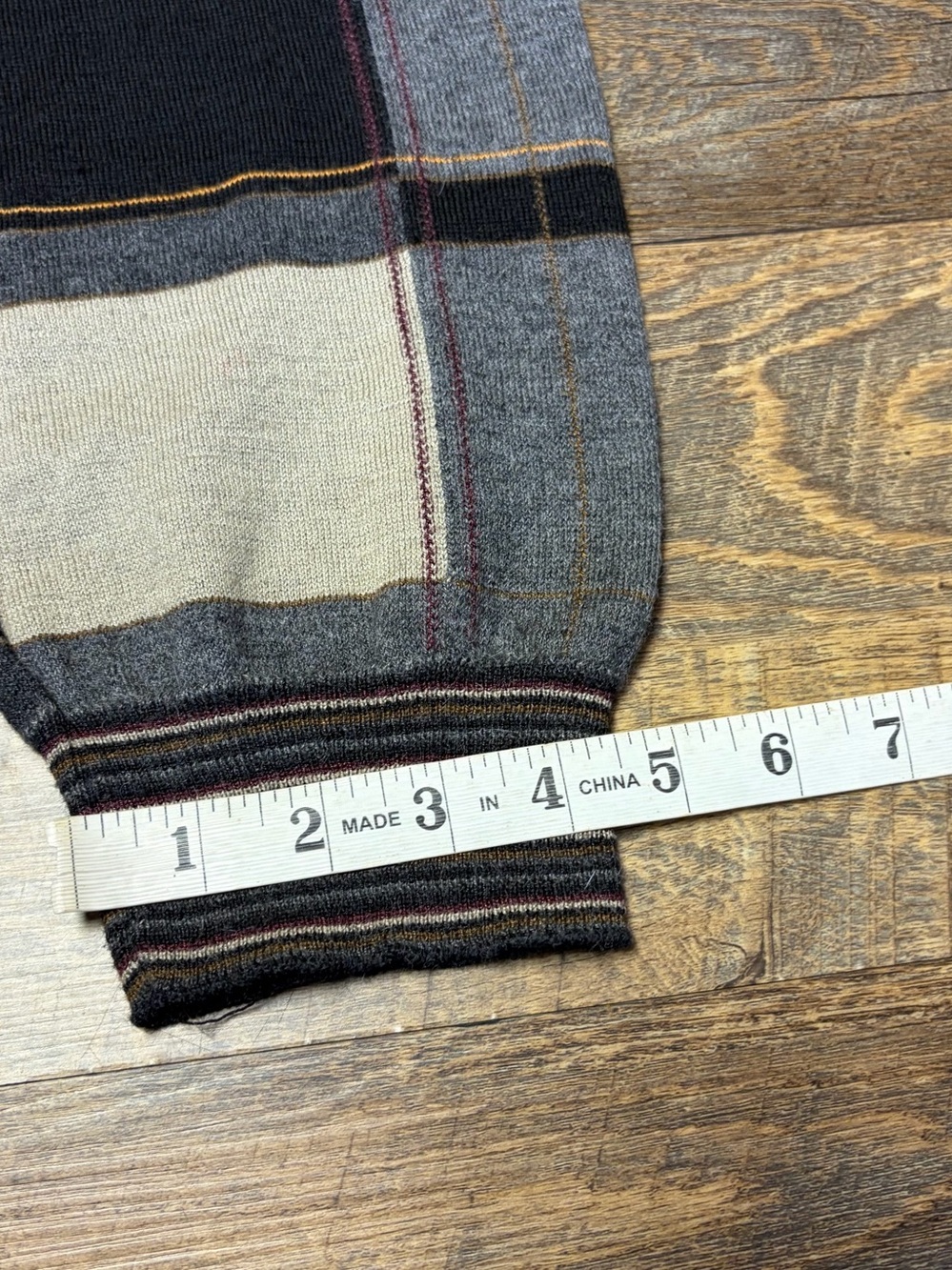 Jhane Barnes Silk Alpaca Blend Sweater Mens Large Multicolor Grandpa Vintage - Picture 7 of 8